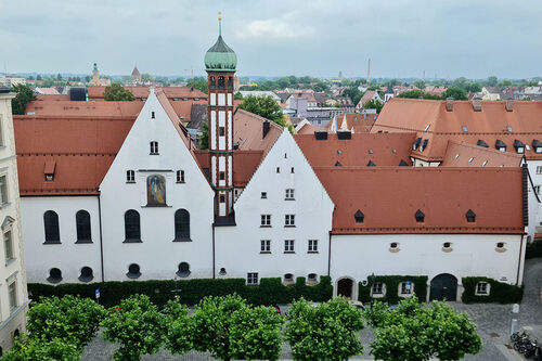 Kloster Maria Stern, Augsburg mit Wandheizung