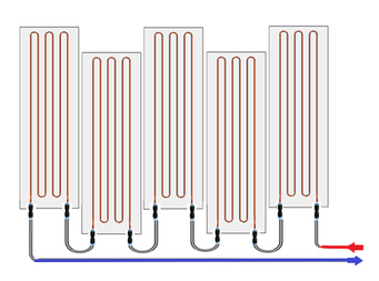 Schema Wand-Heizung 